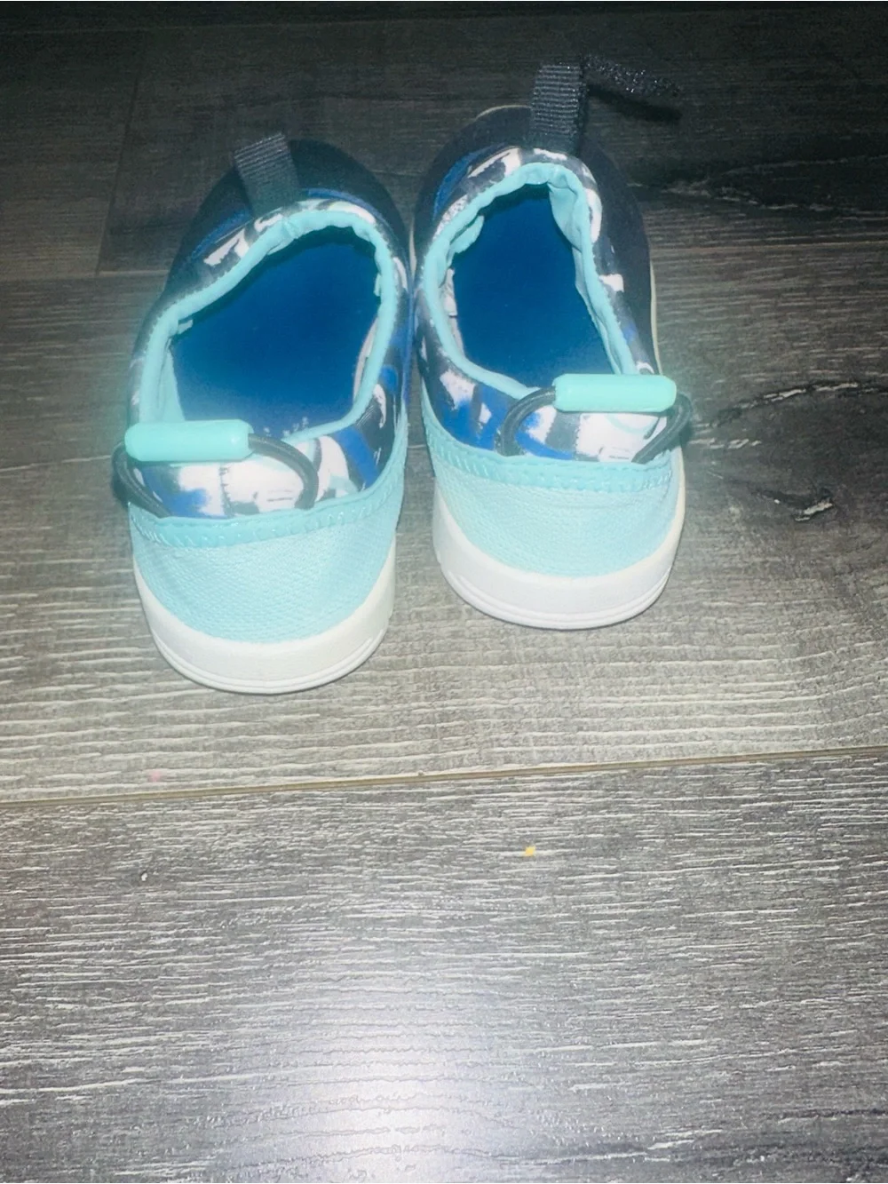 Speedo Kids' Black & Blue Water Shoes